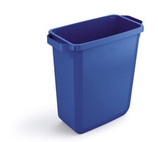 Durable 60L Waste Bin Blue | Rectangular Recycling Bin | Food Bin | DURABIN | Blue