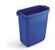 image 1 of Durable 60L Waste Bin Blue | Rectangular Recycling Bin | Food Bin | DURABIN | Blue