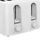 image 3 of Igenix 4 Slice Toaster, 1300W Power, 100 x 100mm Toasting Slots, 6 Variable Browning Levels, Integrated Browning Control Dial with Cancel Function, Removable Crumb Tray, Cord Storage, White