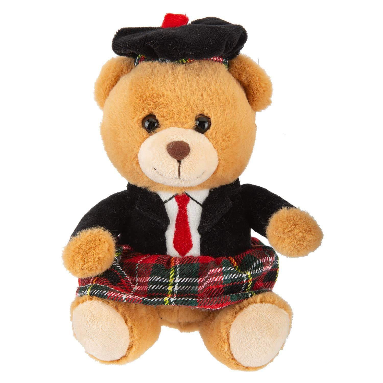 VFM e-Store Highlands Bear Soft Toy Scottish Kilt Bear Multi - 16cm x 12cm | Size: 16 cm x 12 cm
