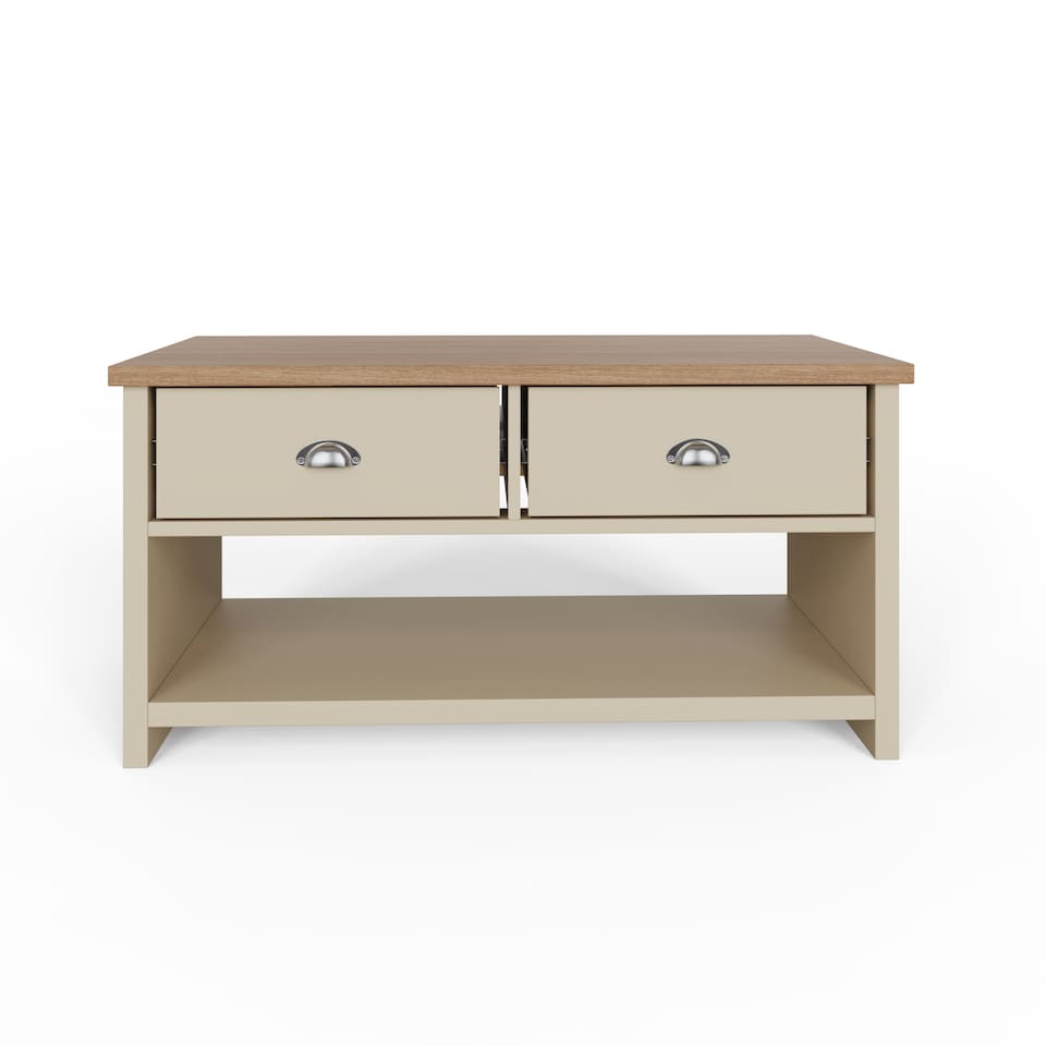 image 1 of Lancaster 2 Drawer Coffee Table