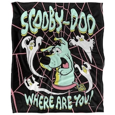 Scooby Doo Ghosts Blanket - Multicoloured - One Size