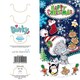 image 3 of Bear With Mince Pies Money Wallet Christmas Card