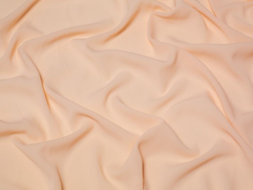 Minerva Core Range Pink Pebble Textured Stretch Woven Crepe Fabric for Dressmaking, 142.5cm / 56" Wide - per metre