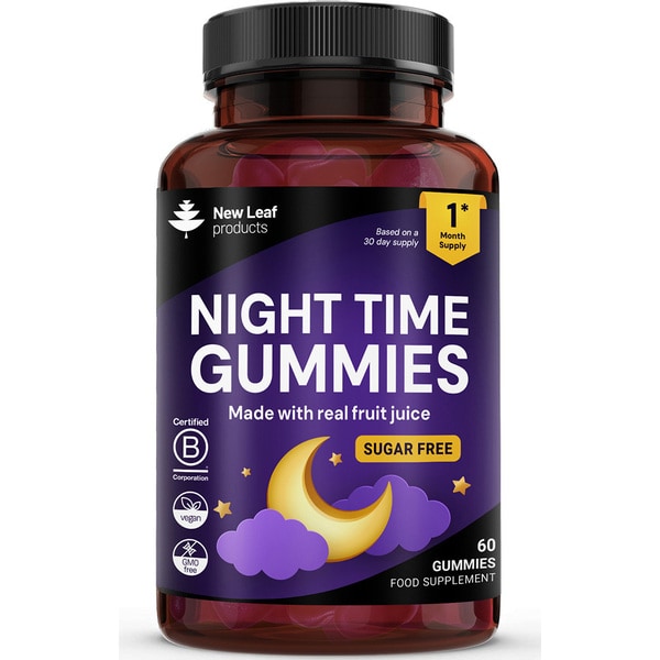 Night Time Sleep Gummies-Natural Melatonin Sources