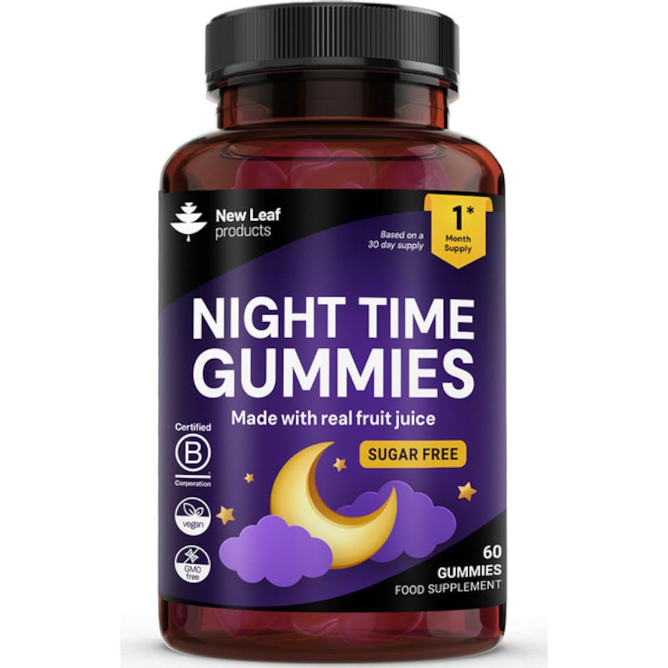 Night Time Sleep Gummies-Natural Melatonin Sources