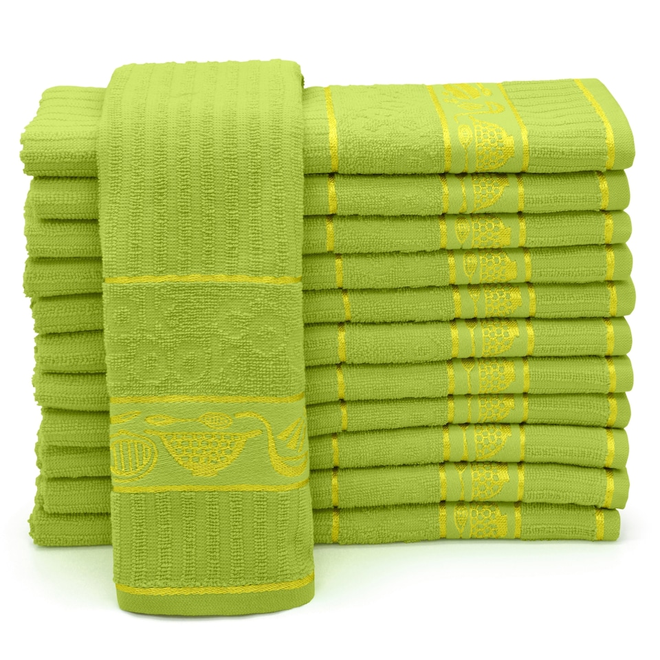 Velosso Cooks Jacquard Cotton Tea Towel
