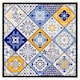 image 2 of Turkish style azulejos tiles (Picture Frame) Brown | Oak | XS