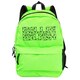 image 1 of Rock Sax Bad Guy Billie Eilish Backpack - Green - One Size