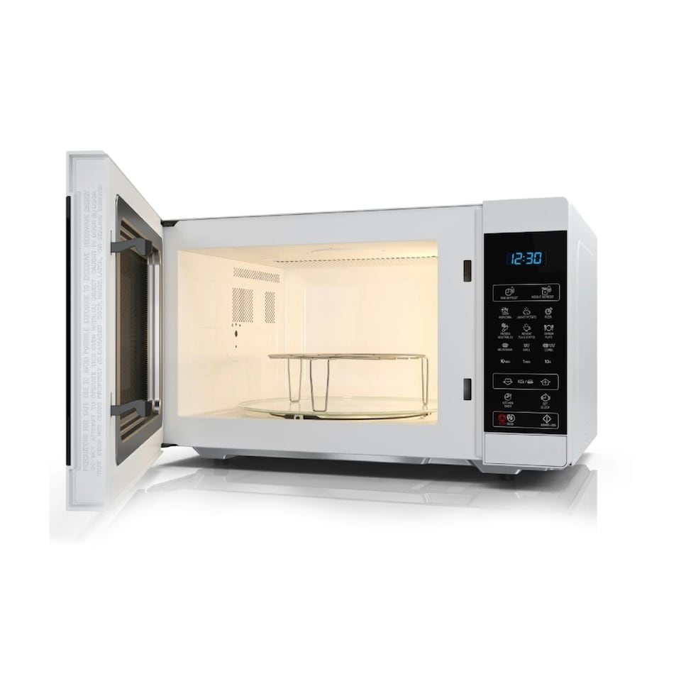 image 1 of Sharp 25L 900W Microwave with 1000W Grill - White