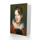 image 2 of Rembrandt Peale Portrait Of Rosalba Peale Fine Art Art Card