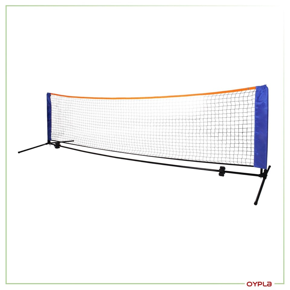 image 1 of Small 3m Adjustable Foldable Badminton Tennis Volleyball Net