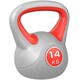 image 1 of SPORTNOW Kettle Bell with Handle for Home Gym | Red | 14