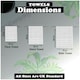 image 10 of VELVETIO 8 Piece Towel Bale Set Boston Shiny Stripe Pattern - 100% Cotton, 450 GSM Silver
