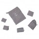 image 1 of Oypla Pack of 6 Waterproof Travel Luggage Organiser Packing Bags Grey
