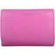 image 4 of London Leathergoods Womens Tri Fold Money Holder Magnetic Flap Purse Wallet | Pink | Cerise