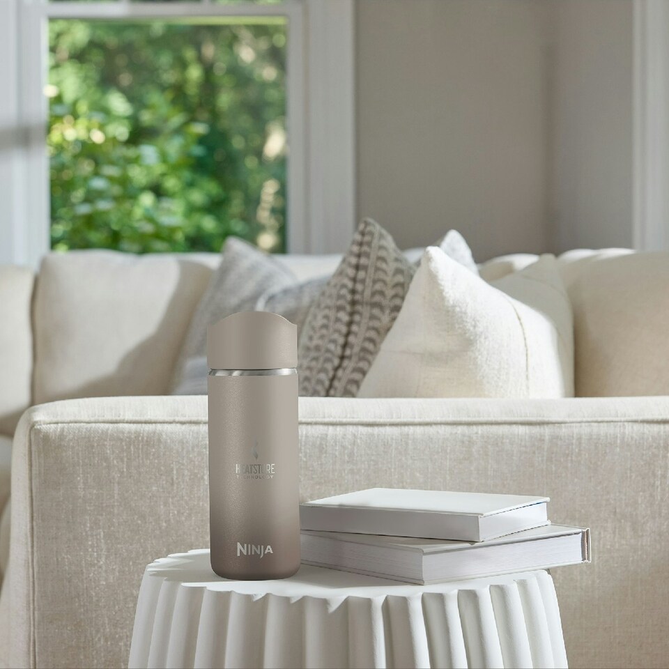 image 1 of Ninja 400ml Sip Perfect Travel Mug in Stone DW1603EUUKST N/A