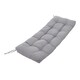 image 1 of Living and Home Patio Bench Seating Cushion, 130x50cm, Light Grey