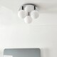 image 4 of Tago 3 Light Semi Flush Ceiling Light
