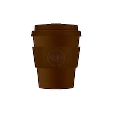 Ecoffee Cup 8oz 240ml Reusable Eco-Friendly 100% Plant Based Coffee Cup with Silicone Lid & Sleeve - Melamine Free Travel Mug N/A | Spooky Action At A Distance