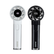 GEEPAS Handheld Fan, Pack of 2(Black & White)