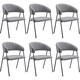 image 1 of Dining Chair Bedano - woven fabric, padded, 150 kg load capacity | Grey | grey | 6