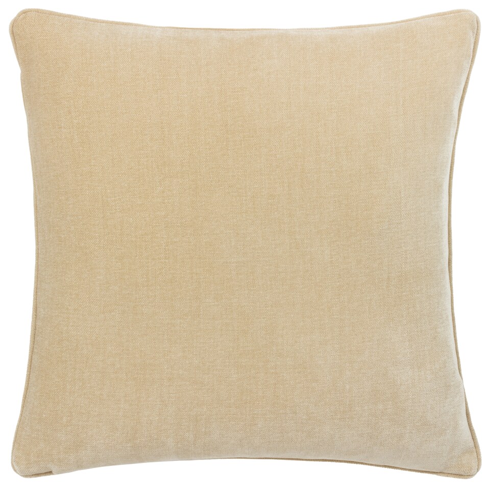 image 1 of Yard Heavy Chenille Piped Cushion | Cream | Natural | 50 x 50cm | 1