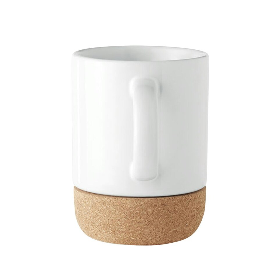 image 1 of MidOcean Subcork Cork 300ml Mug - White - One Size