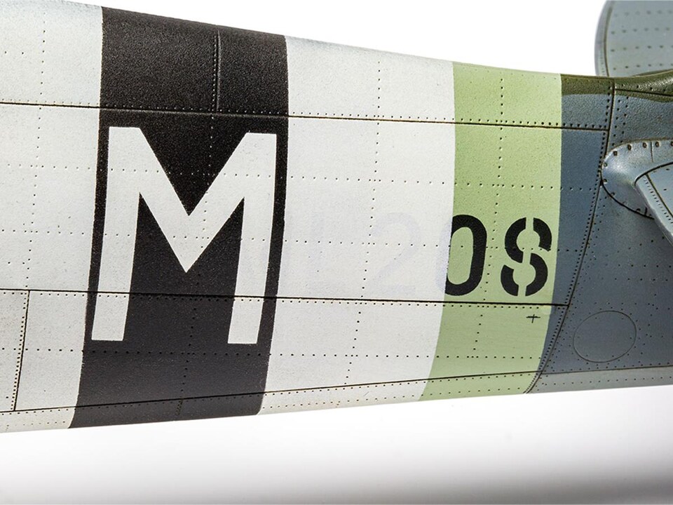 image 1 of British Supermarine Spitfire MkXIc Flying Dray (1:24 Scale)