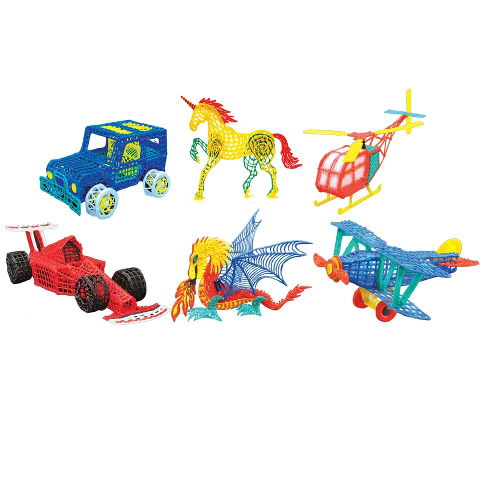 image 1 of Small World Toys 3D Printing Pen Jumbo Set 6 In1