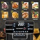 image 3 of HOMCOM Air Fryer 1700W 6.5L with Digital Display Timer, Black and Grey