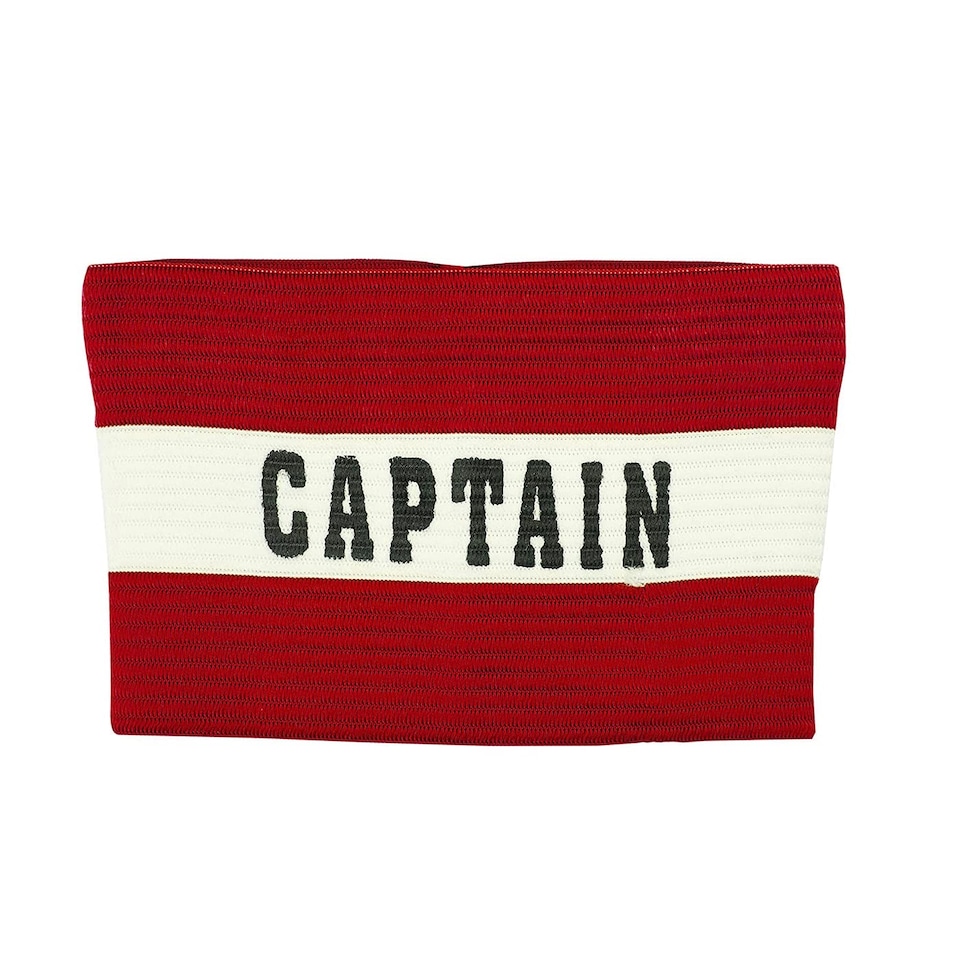 image 1 of Precision Training Unisex' S Captains Armband, Red, Senior, Yellow, K-Rey-Tr691S