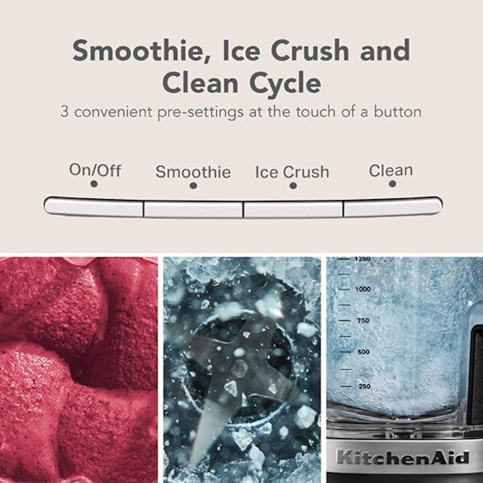 image 1 of KitchenAid Pure Power Matte Black K200 Blender