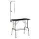 image 1 of PawHut Pet Foldable Grooming Table w/ Adjustable Arm Non-Slip Tabletop Leash