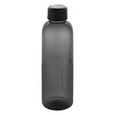 XD Collection Ripple RPET 750ml Water Bottle | Black | Black | 1
