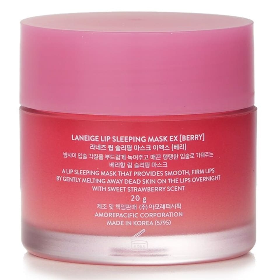 image 1 of Laneige Lip Sleeping Mask Ex [Berry] 20g - Nourish, Hydrate, Vitamin C, Murumuru & Shea Butter, Antioxidants, Flaky, Dry Lips