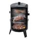 image 7 of KCT Upright BBQ Smoker Charcoal Barbecue Outdoor Garden Barbeque Grill Large 3 in 1 Tier for Meat Fish Food Vertical Cooking
