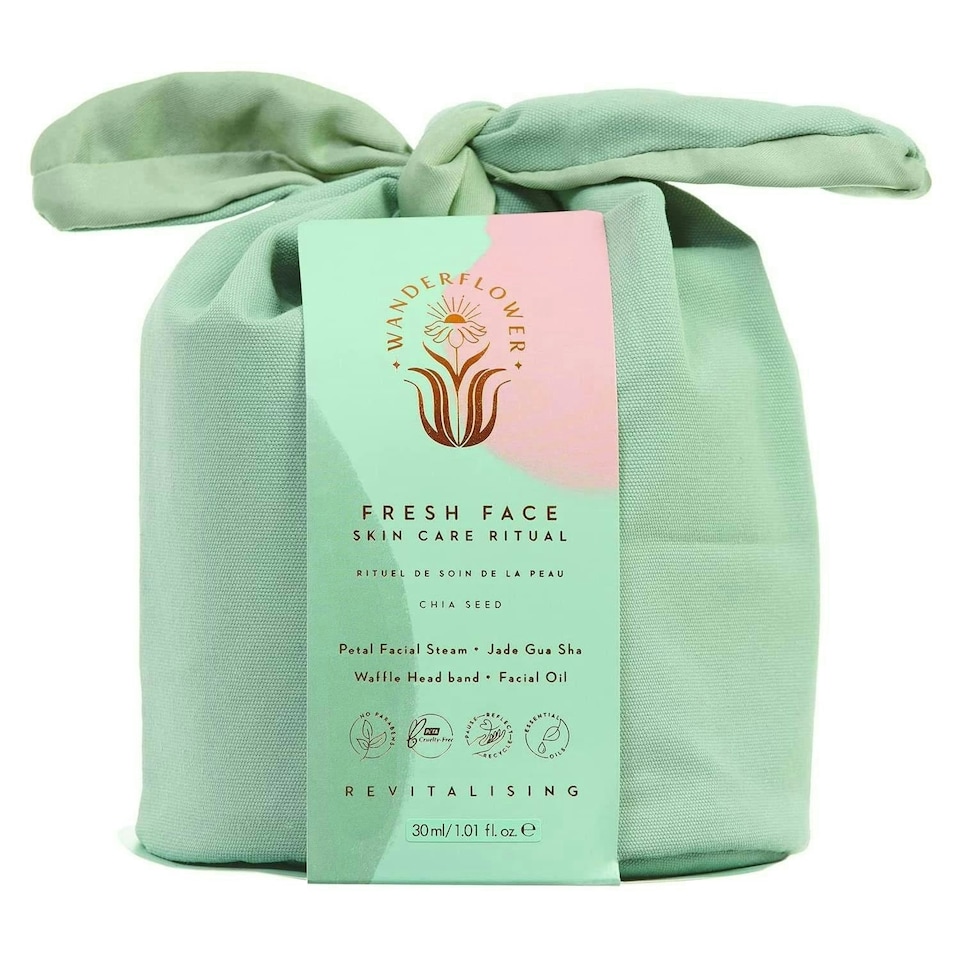 image 1 of Wanderflower Fresh Face Self-Care Gift Set