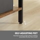 image 5 of HOMCOM Industrial Storage Shelf Bookcase Closet Floor Standing Display Rack