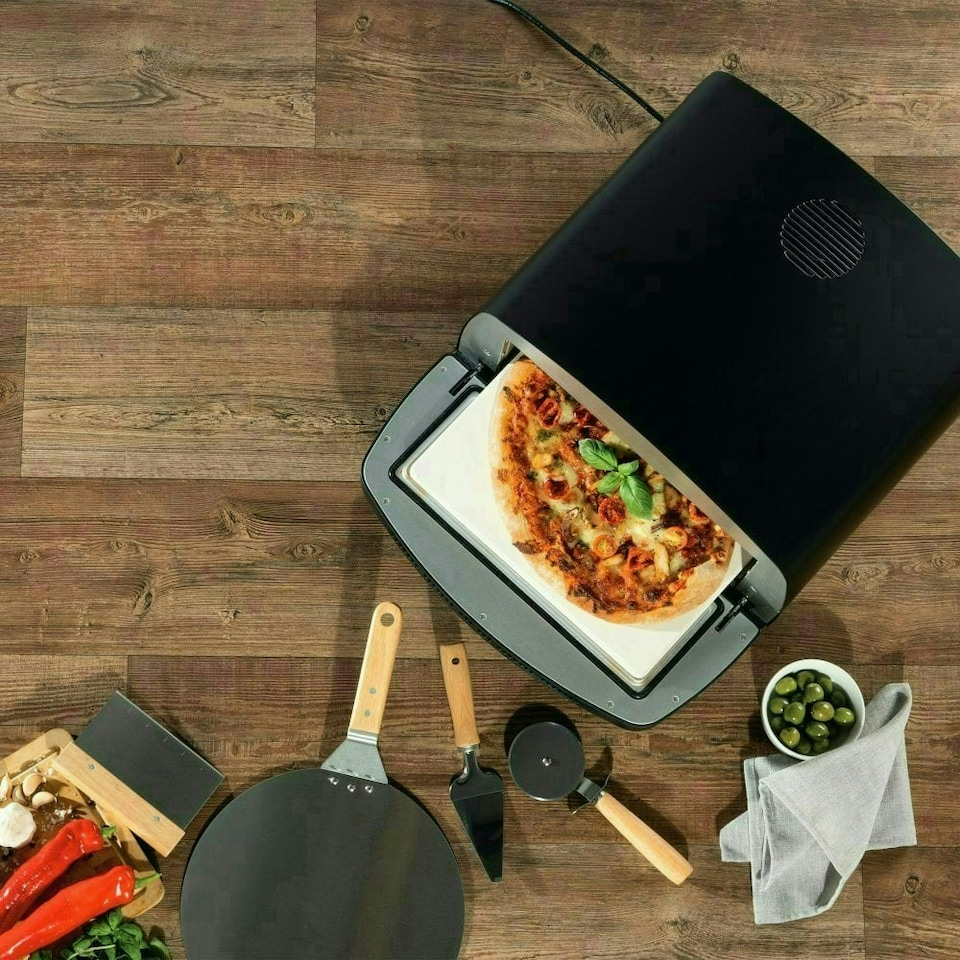 image 1 of Daewoo Napolicasa 12 inch Electric Pizza Oven Cooker