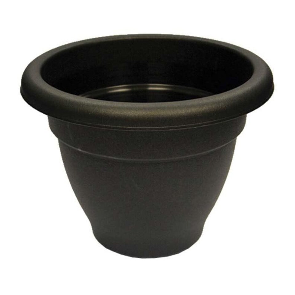 Winchester Round Bell Pot - Ebony - 30cm