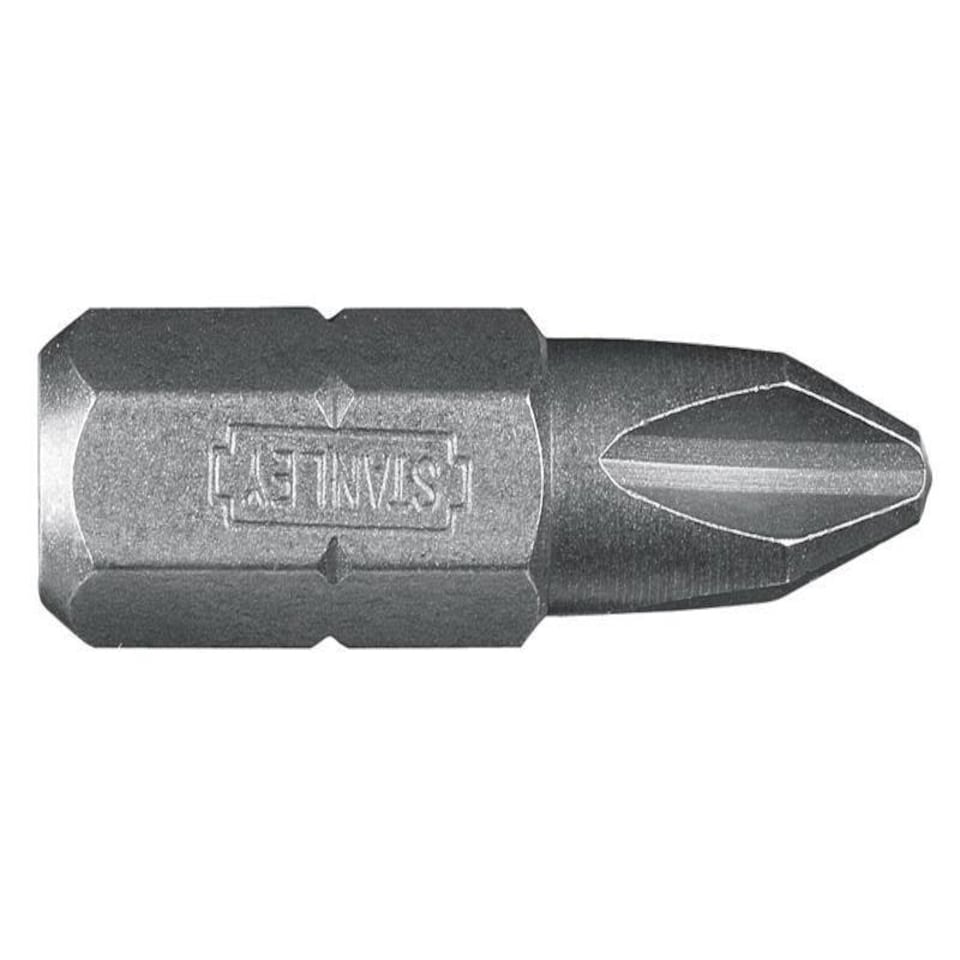 Stanley Tools Phillips 2Pt Bit 25Mm (Set Of 3)