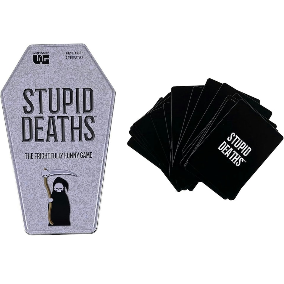 image 1 of Trivia Card Game Stupid Deaths