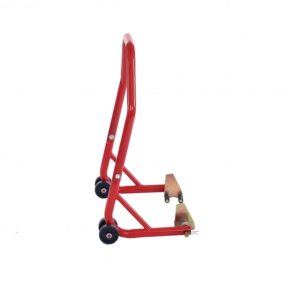 image 1 of Heavy Duty Rear Motor Bike Workshop Pit Motorcycle Paddock Stand | Red