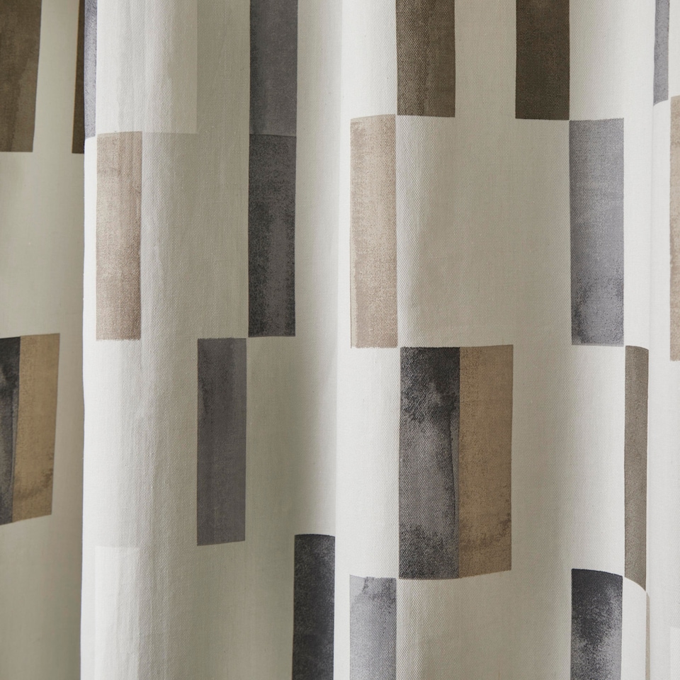 image 1 of Fusion Oakland Eyelet Curtains Natural