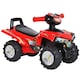 image 1 of HOMCOM Kids Children Ride-on Toy Off Road Style Quad Bike Racing Car NO POWER 4 Wheels Horn Music Red
