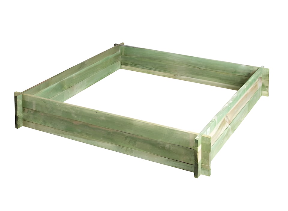 image 1 of 200L Chamberlain Garden Wooden Raised Grow Bed  100cm x 100cm