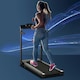 image 2 of HOMCOM 1.85HP Foldable Electric Treadmill Fitness Safety Lock LED screen-Black