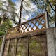 image 3 of Wooden Framed Trellis Panels Fence Toppers (180cm x 30cm) - Pack of 5