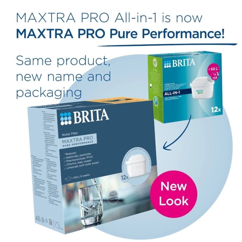 image 1 of BRITA MAXTRA PRO Pure Performance Water Filter Cartridge - 12 Pack